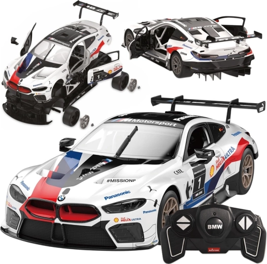 Sestavljiv RC model 1:18 BMW M8 GTE Rastar