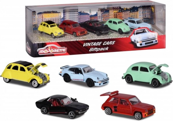 Majorette set klasičnih vozil, 5 kosov