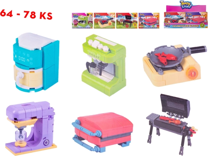 Dodatki za hiško za punčke – komplet mini dodatkov v škatlici (6 različic)