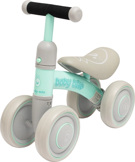Otroški poganjalec BABY MIX Baby Bike Fruit zelen