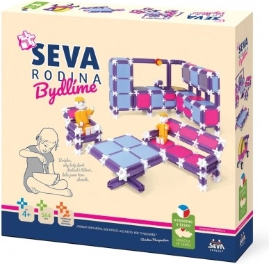 Seva Rodina – bivanje, sestavljanka za otroke (564 delov)