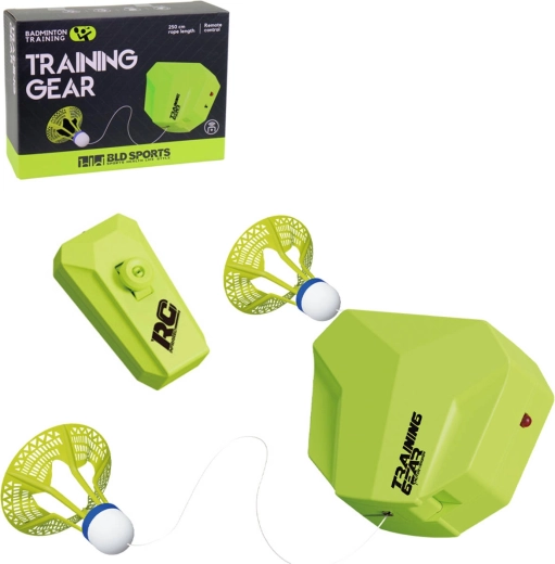 RC viseči badminton trenažer z 2 žogicama