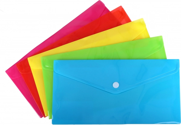 Mapa za dokumente s pritiskačem 25x13 cm