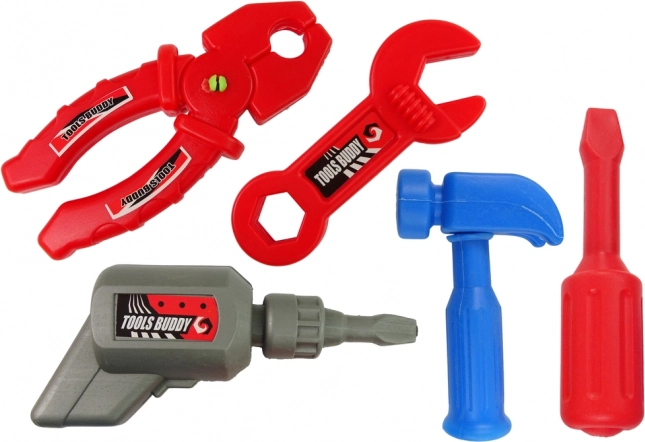 Velika otroška delavnica z mizo in priborom