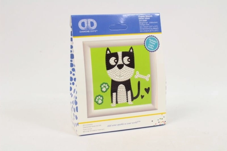 Diamond Dotz puppy munch – komplet za diamantno vezenje