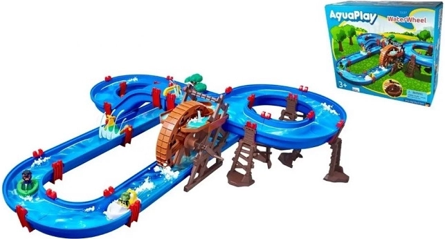Aquaplay vodna proga z vodnim kolesom