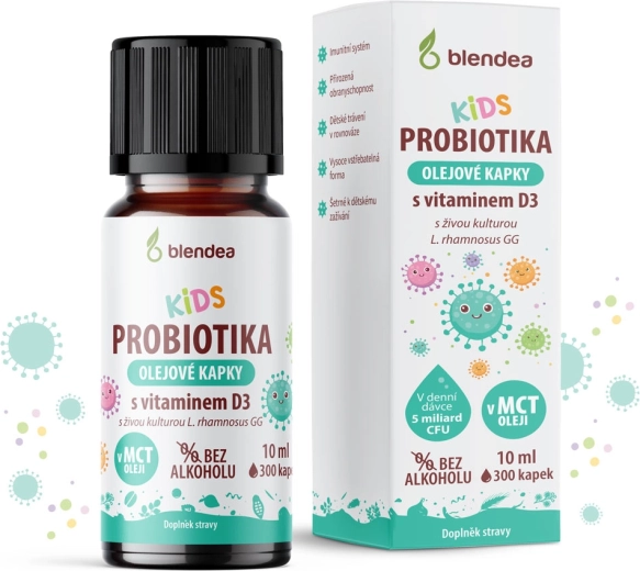 Blendea Probiotiki za otroke z vitaminom D3 10 ml