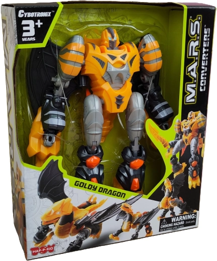 Transformirajoči robot M.A.R.S Converters Goldy Dragon