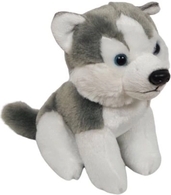 Ziki plišasti pes husky 14 cm