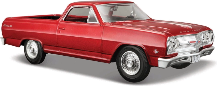 Maisto Chevrolet El Camino 1965 Red Metallic 1:24