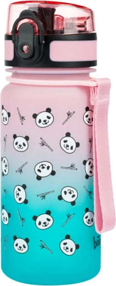 tritanova steklenička za pitje BAAGL Gradient Panda 350 ml