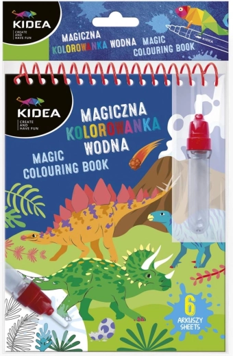 Slikanje z vodo Kidea dinozavri