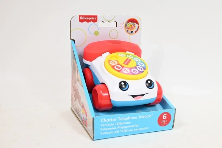 Fisher-Price vlečni telefon na kolesih za malčke