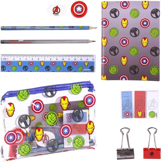 Pisalni set Avengers, 12-delni – 1 kos