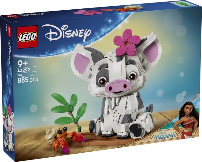 LEGO Disney Vaiana – Pua, premična figurica pujseka