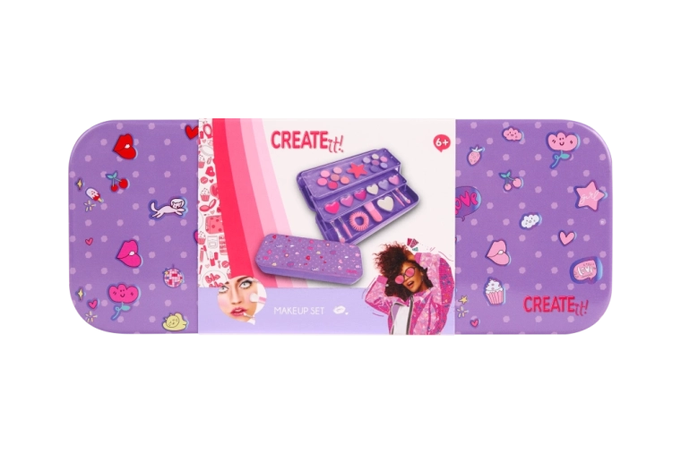 Vse potrebno za kreativno ličenje