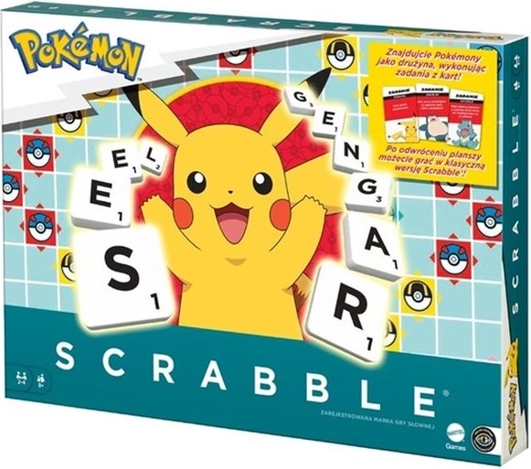 Mattel Scrabble Pokémon – češka različica