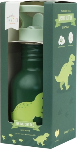 A Little Lovely Company nerjaveča steklenička za pitje dinozaver 350 ml