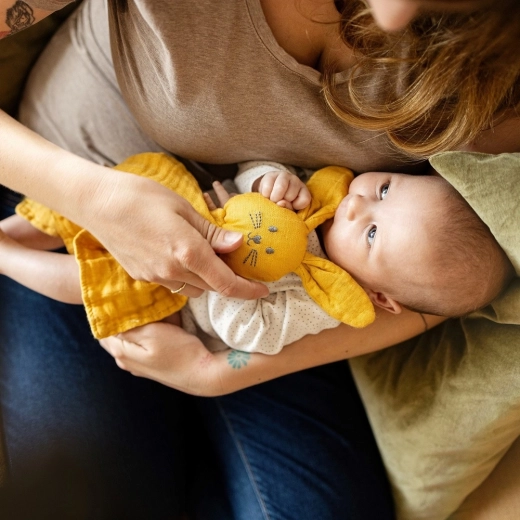 Pomirjujoča ropotuljica v glavici