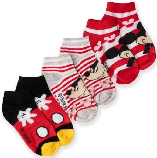 Komplet nizkih nogavic Mickey Mouse – 3 pari