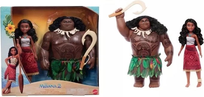 Disney Vaiana in Maui set figuric, 2 kosa
