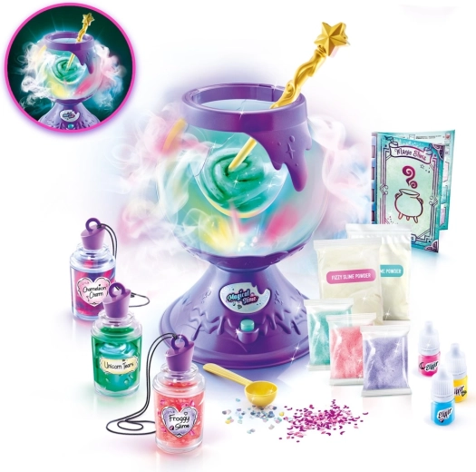 Čarobni kotliček s svetlobo in meglico