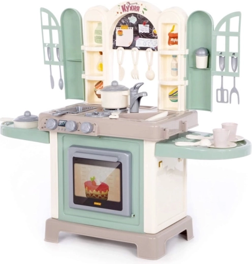 Otroška kuhinjica Natali zelena