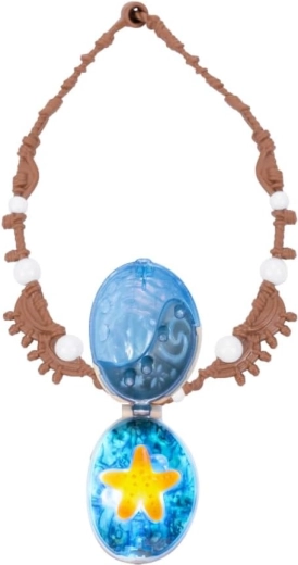 Čarobni medaljon z odprto školjko