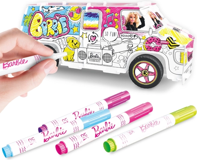 Pobarvaj in okrasi svoj Barbie kamper