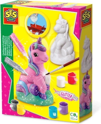 Komplet za ulivanje in barvanje samorogov SES