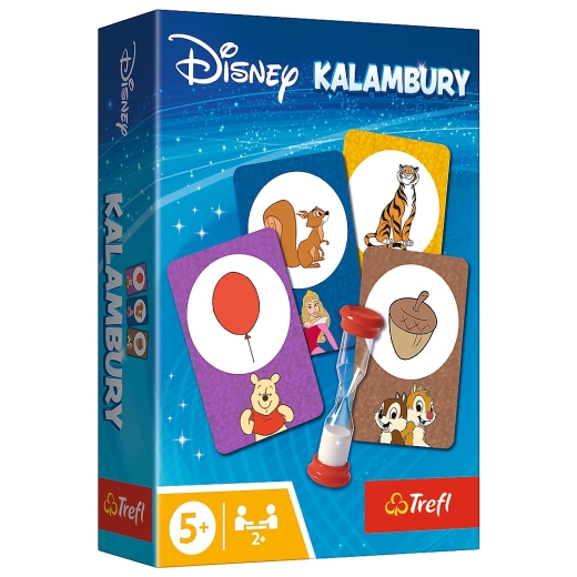 Kalamburi DISNEY – potovalna družabna igra TREFL