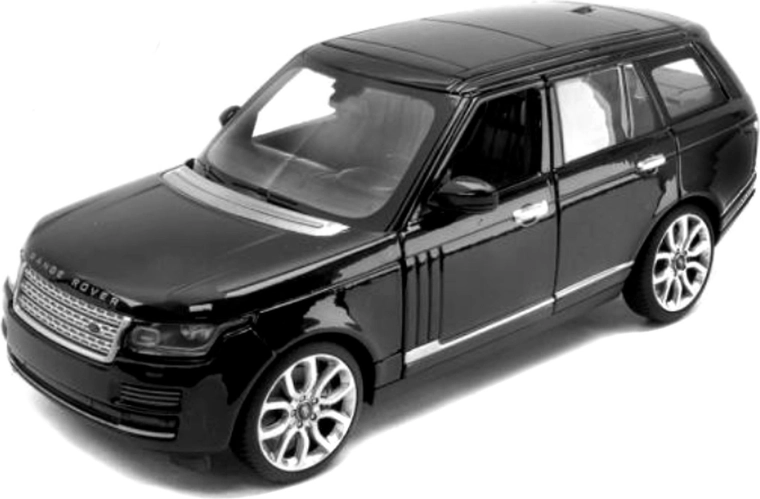 Model avtomobila Range Rover Rastar 1:24 črn - 1 kos