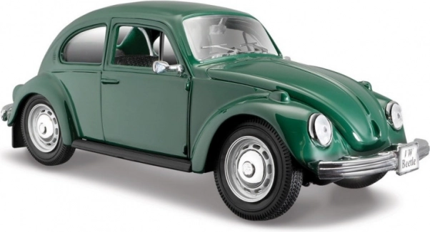 Model avtomobila Volkswagen Beetle 1/24 zelen