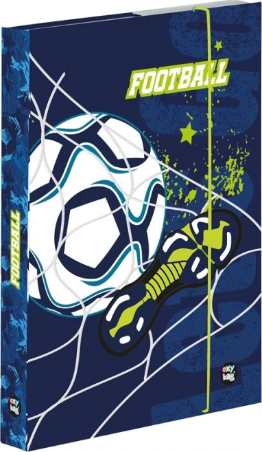 Škatla za zvezke nogomet A5