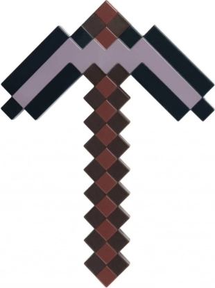 kramp Minecraft Netherite plastičen 42 cm