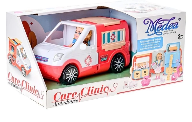 Zložljivo reševalno vozilo z voznimi kolesi