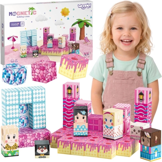 Woopie magnetne kocke – 3D magnetne kocke 59 kosov