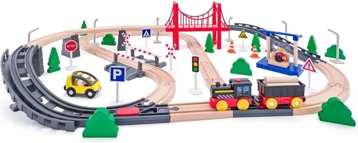 Bridge and variable track
