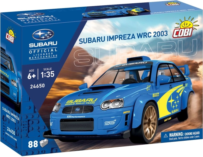 COBI Subaru Impreza WRC 2003 1:35 (88 pieces)