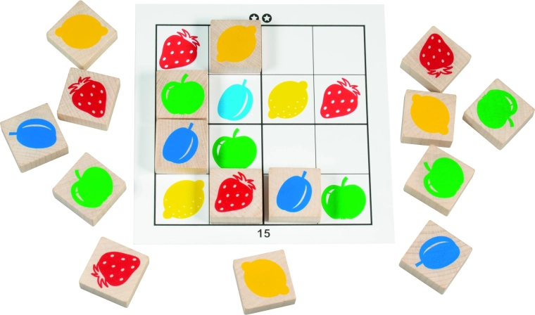 Logična mreža 4×4 brez ponavljanja