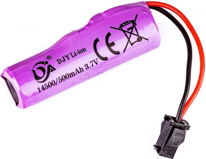 Li-ion akumulator 3,7 V 500 mAh s konektorjem JST SM za drift avto SC24A - 1 kos