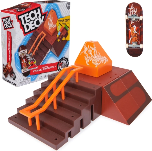 Tech Deck Pyramid Shredder 2.0 modularni fingerboard skejt park s skateboardom