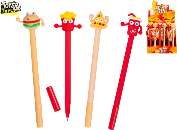 Kemični svinčnik z motivom hitre hrane Toys&Trends