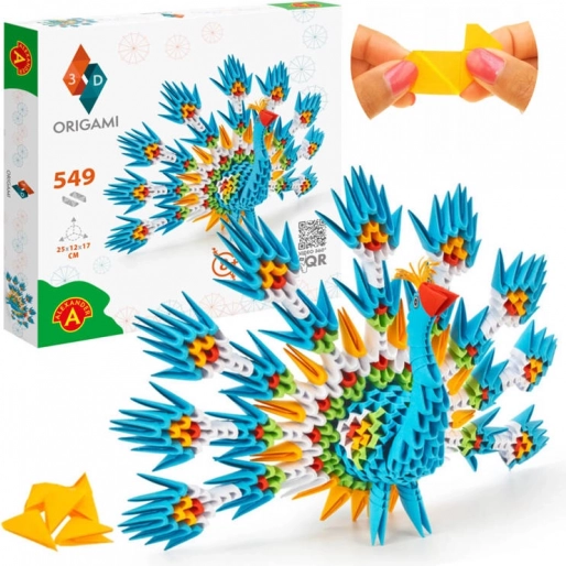 Kreativni Origami 3D Pavo od Alexandera