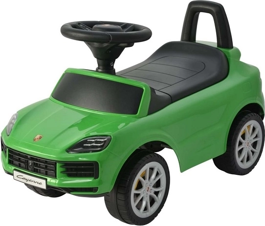 Otroški poganjalec Porsche Cayenne S zelen