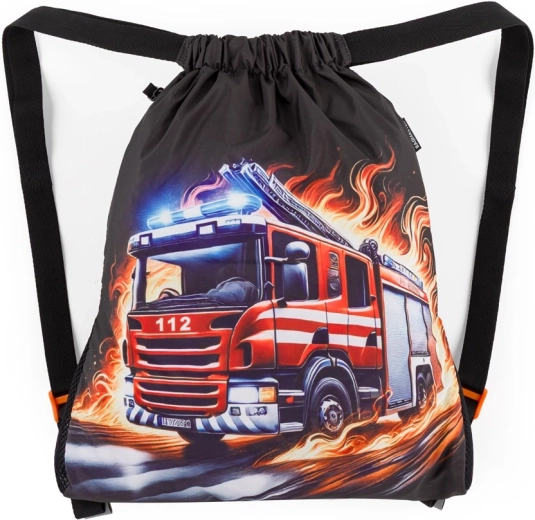 Bagmaster platnena vrečka za copate in telovadbo – gasilci