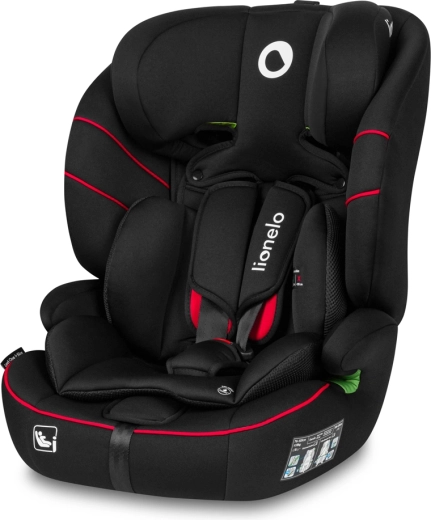 Otroški avtosedež LIONELO Levi i-Size 76–150 cm – Sporty Black