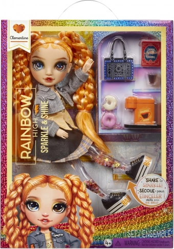 punčka RAINBOW HIGH Sparkle & Shine Clementine