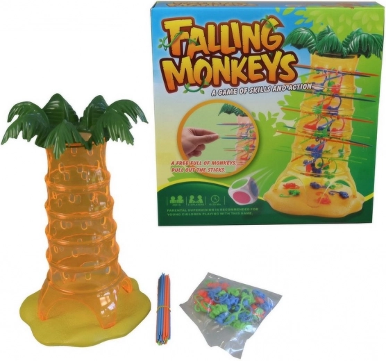 Padajoče opičke – družabna igra za otroke