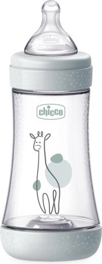 Chicco antikolik steklenička Perfect5 240 ml, srednji pretok 2 m+